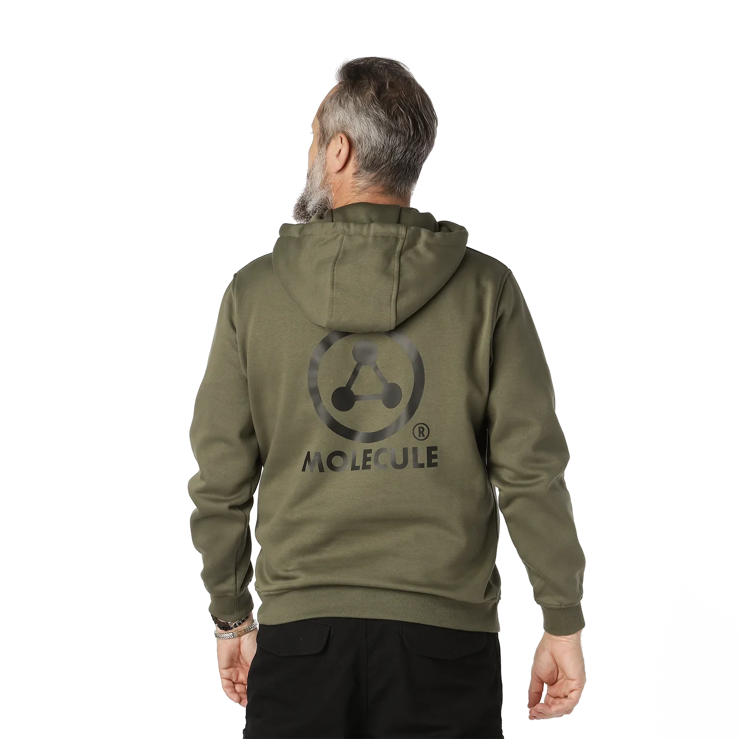 Heavy Hoodie 'Olive Green'-Hoodie-Molecule-Molecule