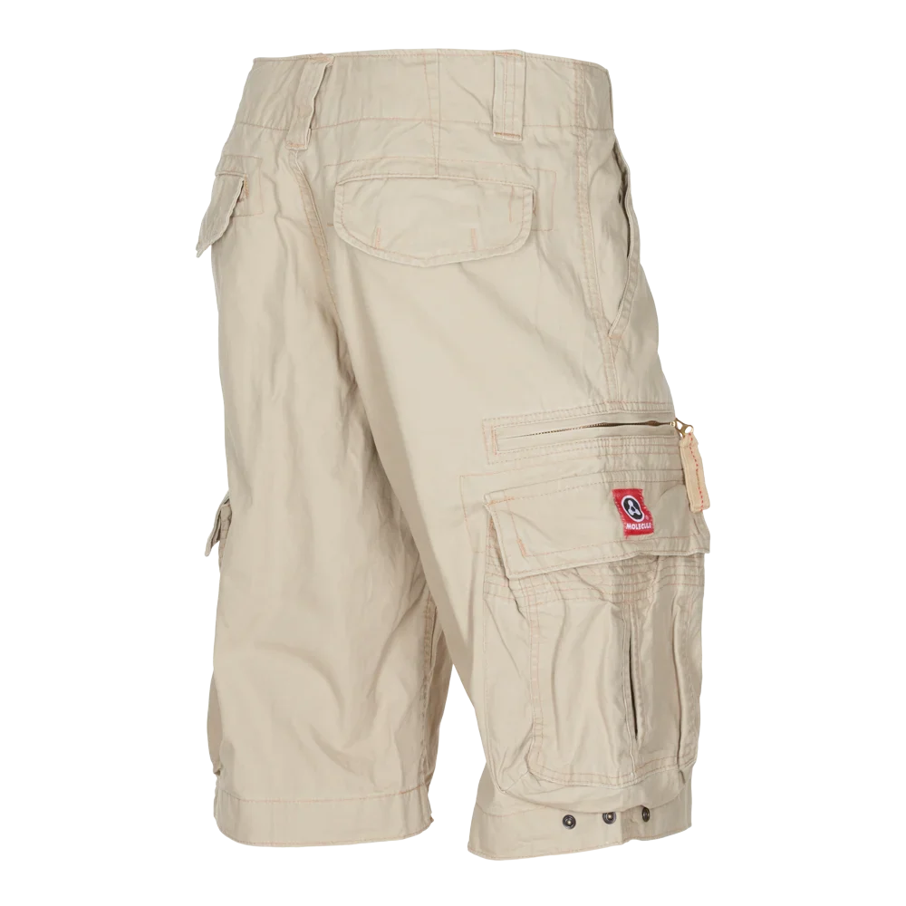 Molecule Big Size Cruisers 'Beige'-Cargo shorts men-Molecule-Molecule