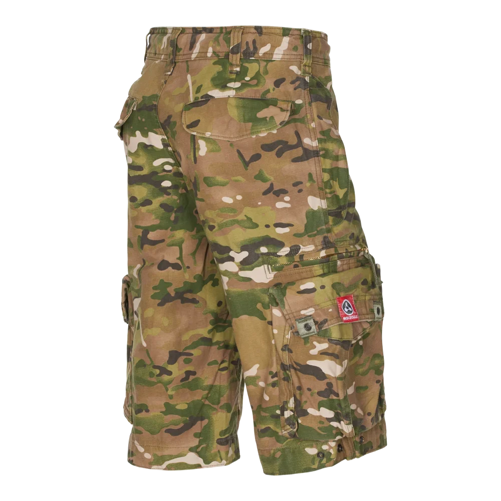 Molecule Originals 'Multi Camo'-Cargo shorts men-Molecule-Molecule