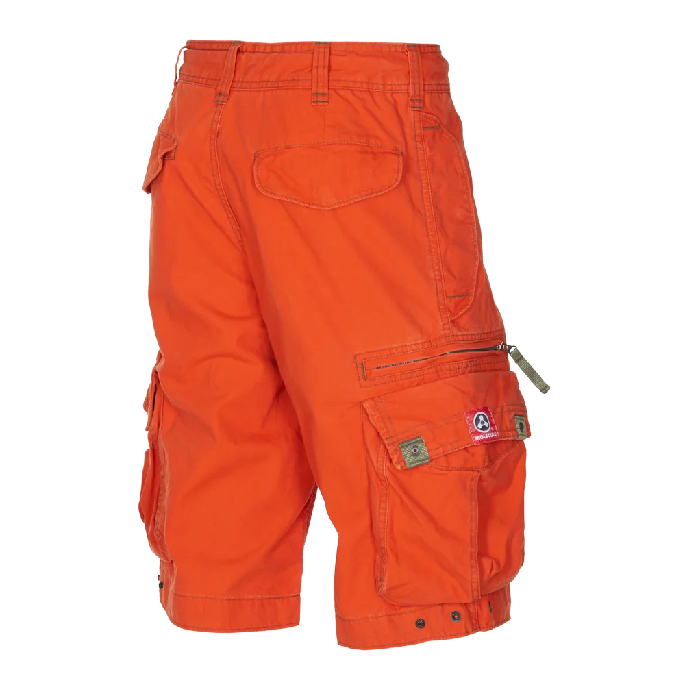 Molecule Originals 'Orange'-Cargo shorts men-Molecule-Molecule