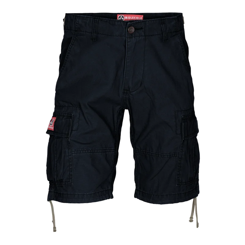 Molecule Shortcuts 'Black'-Cargo shorts men / woman-Molecule-Molecule