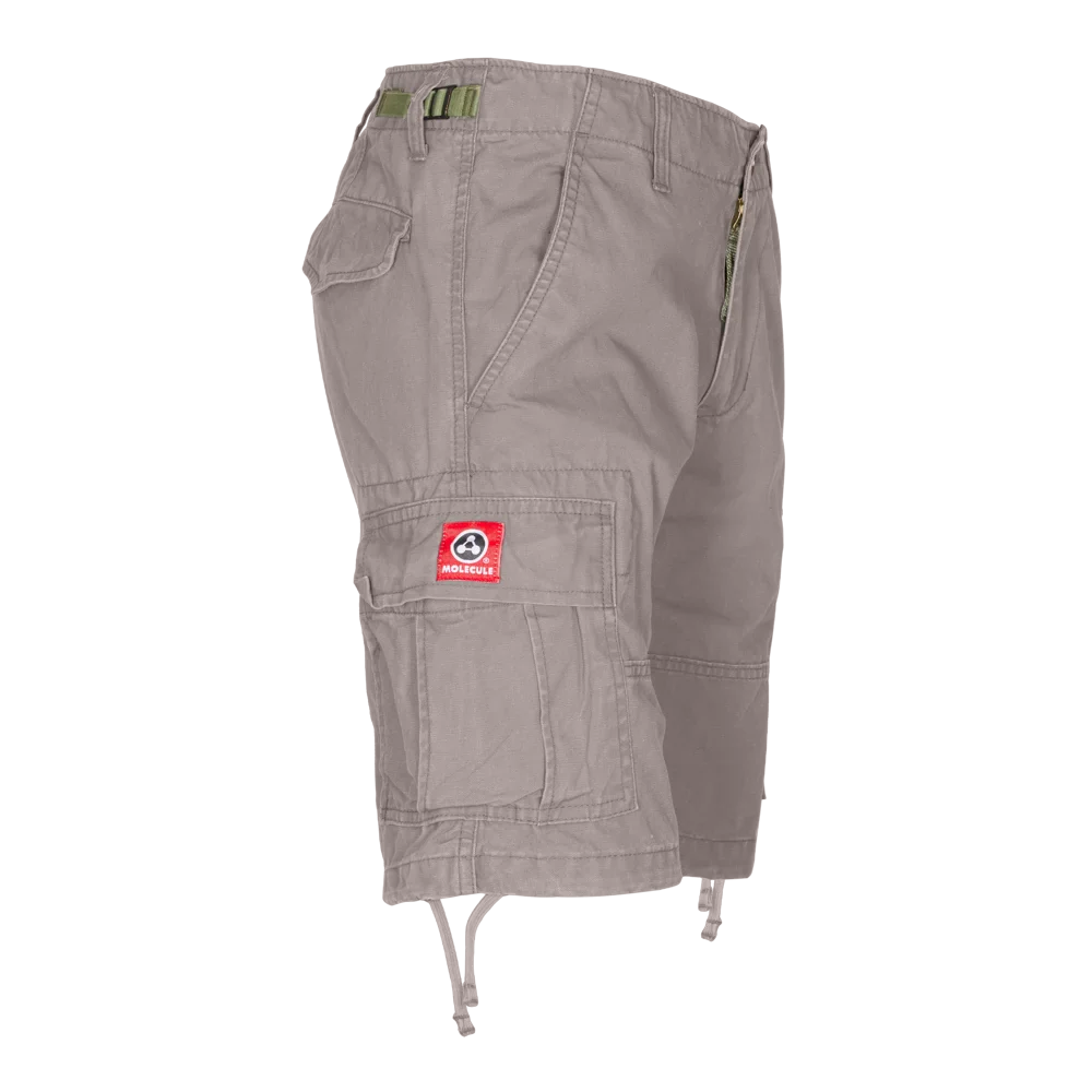 Molecule Shortcuts 'Grey'-Cargo shorts men / woman-Molecule-Molecule