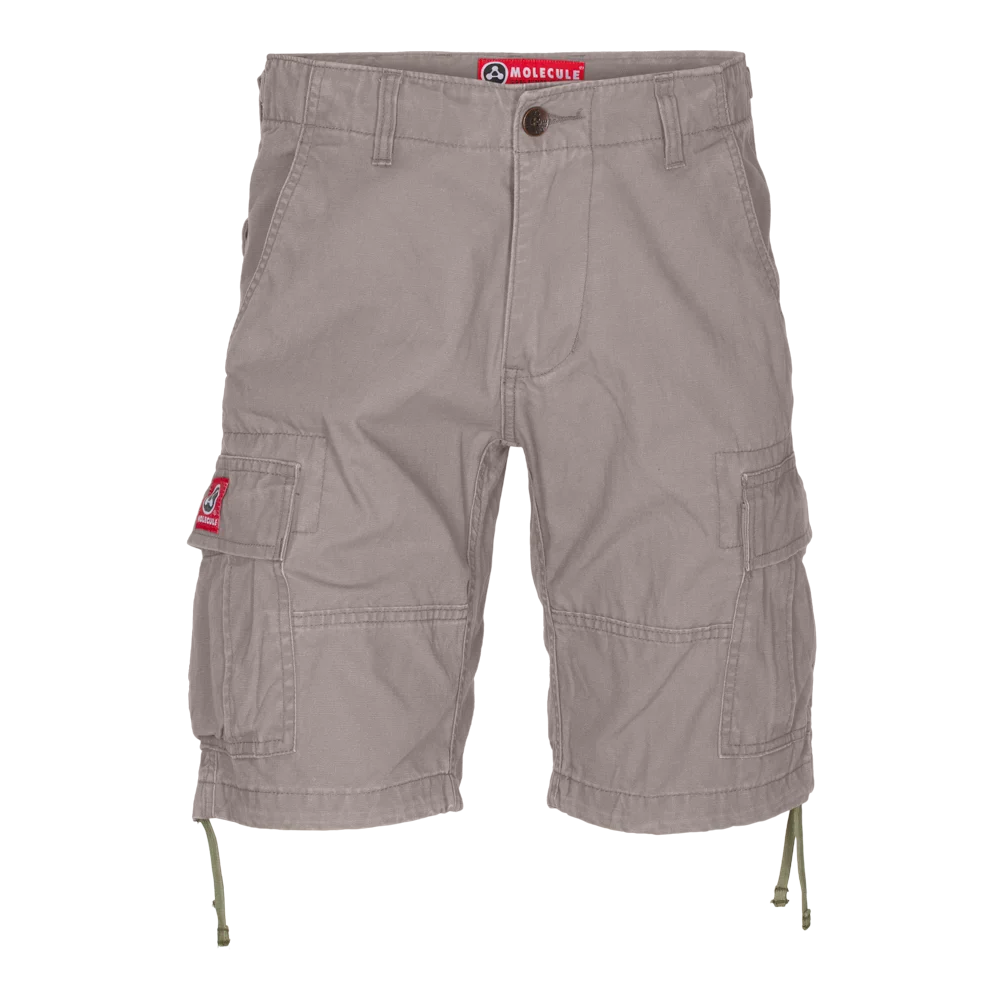 Molecule Shortcuts 'Grey'-Cargo shorts men / woman-Molecule-Molecule