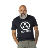 Molecule T-Shirt - Large Logo 'Navy'